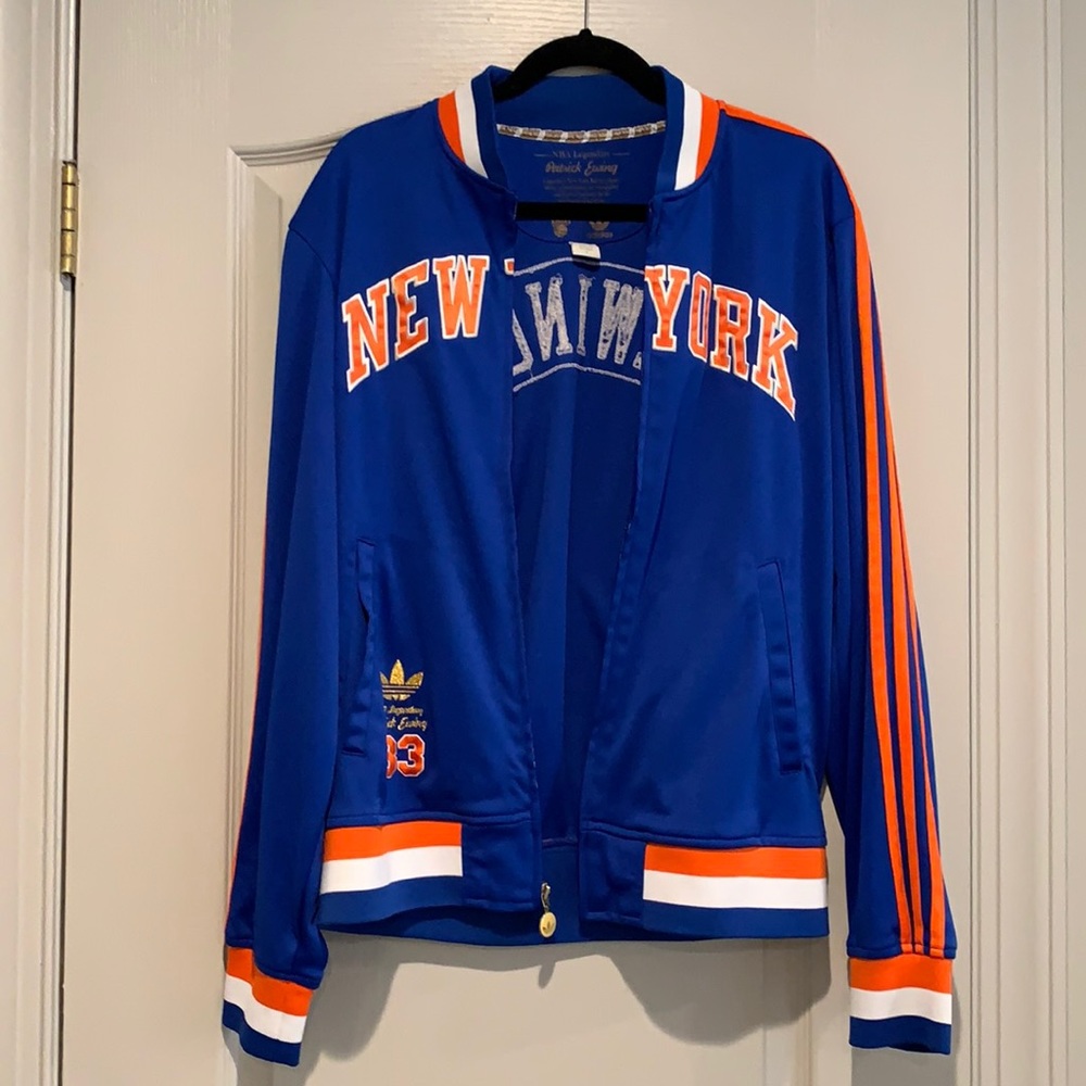 Adidas X Knicks Bomber Jacket